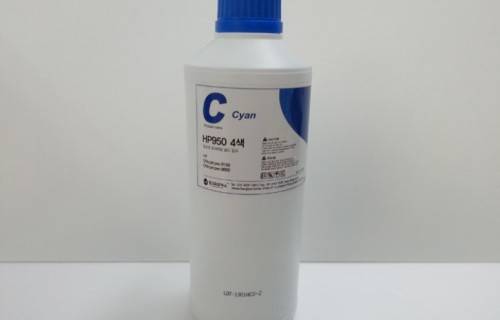HP950 4색 8100,8600, 8610 무한리필잉크(헤드막힘방지잉크) 파랑 1000ml