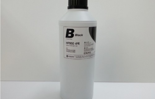 HP950 4색 8100,8600, 8610 무한리필잉크(헤드막힘방지잉크) 검정 1000ml
