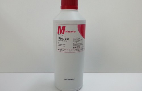 HP950 4색 8100,8600, 8610 무한리필잉크(헤드막힘방지잉크) 빨강 1000ml